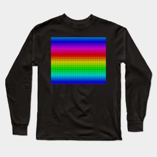 Rainbow Polka dots 002 Long Sleeve T-Shirt